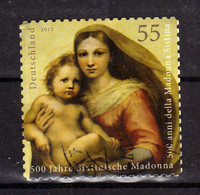 ALLEMAGNE Germany 2012 Madonne Obl. - Gebraucht