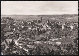 D-97941 Tauberbischofsheim - Alte Stadtansicht Mit Straßen - Tauberbischofsheim