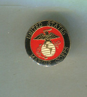 Pin's - United States Marine Corps - Armée Américain USA Etats Unis - Logo Militaire - Militaria