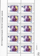 Nederland 2021-5  Napoleon Bonaparte 1769-1821  Bankbiljet/banknote On Stamp  Vel-sheetlet Postfris/mnh/sans Charniere - Zonder Classificatie