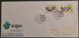 San Marino 30.1.1999 - Domagnano 400 Chiesa Nuova 250 - Busta - Storia Postale