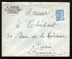 TURQUIE - Lettre De PERA Pour Paris 1926 - Storia Postale