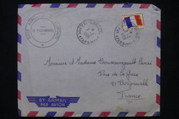 AFARS ET ISSAS - Enveloppe En FM De Djibouti Pour La France En 1968 Avec Cachet De Vaguemestre Base Aérienne - L 110380 - Storia Postale