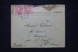 PORTUGAL - Enveloppe Commerciale De Porto Pour La France En 1908 - L 110382 - Lettres & Documents