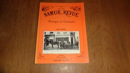 NAMUR REVUE 1875 1925 Boutiques Et Estaminets Régionalisme Commerce Epicerie Café Mercerie Boucherie Attelage Transports - België