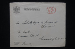 BELGIQUE - Enveloppe De Anvers ( Monument De La Libération ) En Tarif Imprimé Pour La France - L 110398 - Covers & Documents