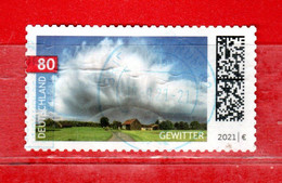 (Us4) Germania - 2021 - GEWITTER  Usati. COME SCANSIONE. - Used Stamps