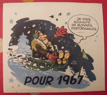 Buck Gallo. Carte De Voeux 1967. Supplément Au N° 372 De Pilote. - Pilote