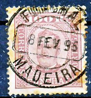 !										■■■■■ds■■ Funchal 1892 AF#09 ø King Carlos Neto 100 Réis 13,5 (x13229) - Funchal