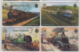 UK Railway Train - 4 Mint Phonecard - [ 8] Firmeneigene Ausgaben