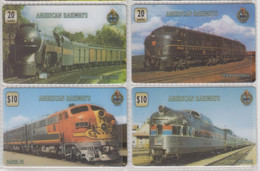 UK Railway Train - 4 Mint Phonecard - [ 8] Firmeneigene Ausgaben