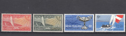 New Zealand, Boats Ships 1951,1971 Mi#317-318,552-553 Mint Never Hinged - Ships
