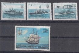 Turkey, Boats Ships 1973 Mi#2290-2293 Mint Never Hinged - Schiffe
