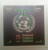 ُEGYPT 2020 75th Anniv United Nations U.N [MNH] (Egypte) (Egitto) (Ägypten) (Egipto) (Egypten) - Ungebraucht