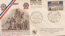 P) 1955 FRANCE, SAINTE CLAIRE DEVILLE STAMP, FDC, FRENCH CHEMIST, INVENTOR OF AN ALUMINUM MANUFACTURING PROCESS - Other & Unclassified