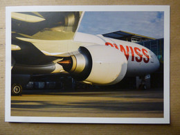 AIRLINE ISSUE / CARTE COMPAGNIE    SWISS  B 777-300ER - 1946-....: Moderne