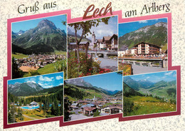 CPSM Lech Am Arlberg-Multivues-Beau Timbre     L1030 - Lech