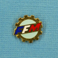 1 PIN'S //  ** FFM / FÉDÉRATION FRANÇAISE DE MOTOCYCLISME ** . (Fraisse) - Motos