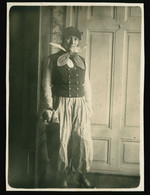 Orig. Priv. Foto AK Um 1925 Fasching, Karneval, Verkleidet, Kostüm, Costume, Holländer, Dutchman - Carnaval