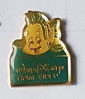 Pin's  BD, Walt Disney Home Vidéo,  POISSON ARIEL PETITE SIRENE   Verso  DISNEY - Disney