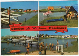 Groeten Uit Workum - IJsselmeer - (Friesland, Nederland / Holland) - L 1199 - Workum