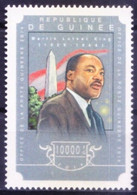 Guinea 2014 MNH, Martin Luther King, Nobel Prize Peace - Martin Luther King