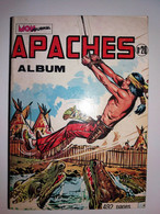 ALBUM RELIURE APACHES  N° 20 ..55.56.57 Mon Journal 1973 TBE - Mon Journal