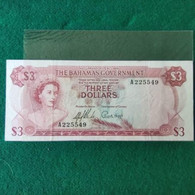 BAHAMAS 3 DOLLARS 1965 - Bahamas