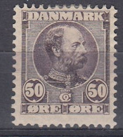 ++M1750. Denmark 1904. Michel 51. MH(*) Hinged - Neufs