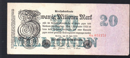 Billet Allemand De  20 Millionen Marks  1923  (PPP33176) - 20 Mio. Mark