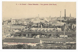 LE CREUSOT - Usines SCHNEIDER - Vue Générale Côté Ouest - Le Creusot