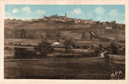 N°19285 Z -cpsm Montclar De Quercy -vue Générale- - Montclar De Quercy