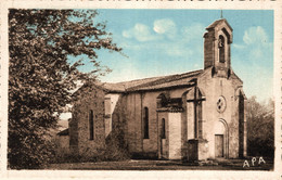 N°19294 Z -cpsm Montclar De Quercy -église De La Salvetat- - Montclar De Quercy