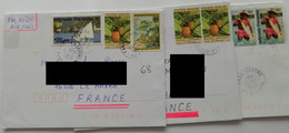 Lot De 3 Lettres De Polynésie - Storia Postale