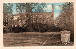 N°19297 Z -cpsm Montclar De Quercy -église De Ste Blaise- - Montclar De Quercy