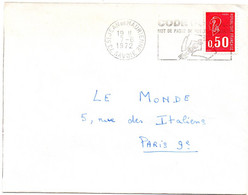 SAVOIE - Dépt N° 73 = St JEAN De MAURIENNE 1972 = FLAMME Codée à DROITE = SECAP Illustrée  'CODE POSTAL / MOT DE PASSE ' - Zipcode