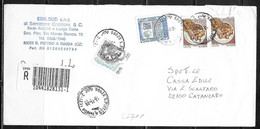 Italia/Italy/Italie: Raccomandata, Registered, Recommandè, Mista Donne/castelli, Mixed Women/castles, Mixte Femmes/châte - 1991-00: Storia Postale