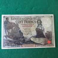 CONGO BELGA 100 FRANCS 1920  COPY - Bank Belg. Kongo