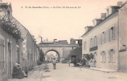 La GUERCHE-sur-l'AUBOIS - Le Pont Du Chemin De Fer - Train - Hôtel Chevalier - La Guerche Sur L'Aubois
