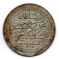 OTTOMAN EMPIRE - SULTAN MAHMUD II, 30 Para, Silver, Year 19, AH1223, KM #579 - Other - Asia