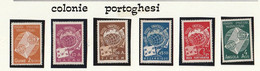 1949 COLONIE PORTOGHESI UNIONE POSTALE UNIVERSALE -MNH Serie Bellissima - Andere & Zonder Classificatie