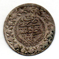 OTTOMAN EMPIRE - SULTAN MAHMUD II, 1 Piastre, Silver, Year 24, AH1223, KM #589 - Other - Asia