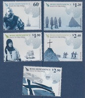 Ross, N° 130 à 134 (Centenaire De La 1° Expédition Au Pôle Sud, Amundsen, Engelbregt, Scott, ...) Neuf ** - Unused Stamps