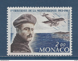 ⭐ Monaco - Poste Aérienne - PA YT N° 81 - Neuf Sans Charnière - 1963 ⭐ - Luftfahrt