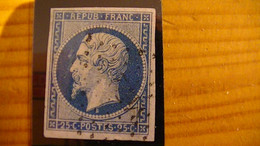 25 C Bleu Clair   N° Cérès En 2009   10a  Coté 60 Euros - 1852 Louis-Napoleon