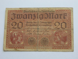 Allemagne -  Germany  20 Zwanzig Mark 1918 **** EN ACHAT IMMEDIAT **** - 20 Mark