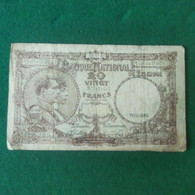 BELGIO 20 FRANCS 1945 - 20 Francos