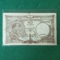 BELGIO 20 FRANCS 1947 - 20 Francos