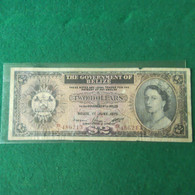 BELIZE HONDURAS 2 DOLLARS 1975 - Belice