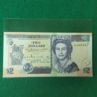 BELIZE  2 DOLLARS 1990 - Belize